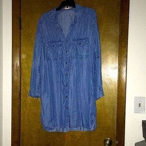 Denim dress